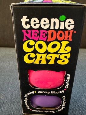NeeDoh Teenie Cool Cats 3 Pack NIB